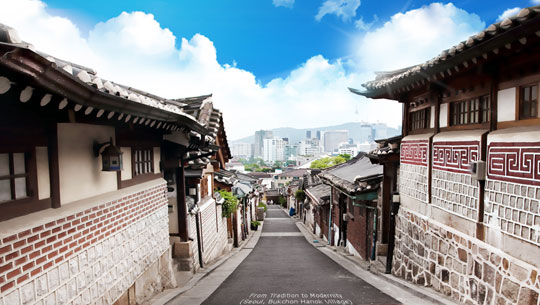 Khu làng cổ Hàn Quốc